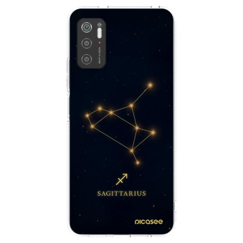 Picasee διαφανής θήκη σιλικόνης Xiaomi Poco M3 Pro 5G - SAGITTARIUS