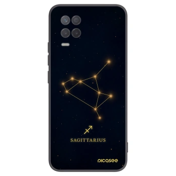 Picasee Μαύρη θήκη σιλικόνης για Realme 8 5G - SAGITTARIUS