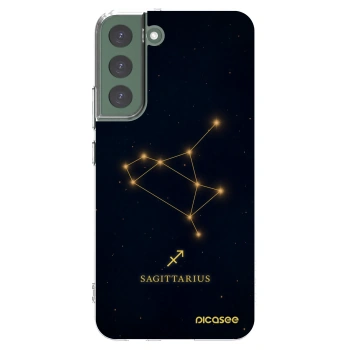 Picasee διαφανής θήκη σιλικόνης Samsung Galaxy S22+ 5G - SAGITTARIUS