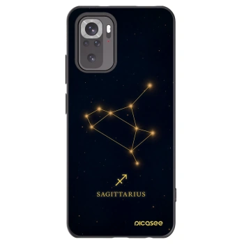 Picasee Μαύρη θήκη σιλικόνης για Xiaomi Redmi Note 11S 4G - SAGITTARIUS