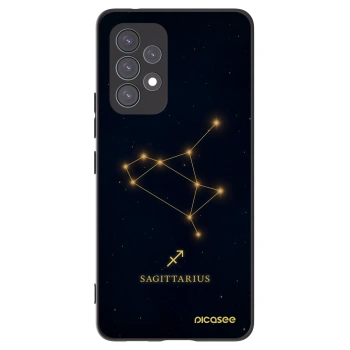 Picasee Μαύρη θήκη σιλικόνης για Samsung Galaxy A53 5G A536 - SAGITTARIUS