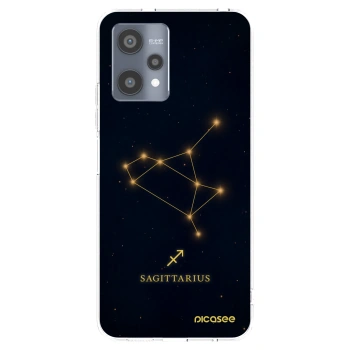 Picasee διαφανής θήκη σιλικόνης Realme 9 Pro 5G - SAGITTARIUS