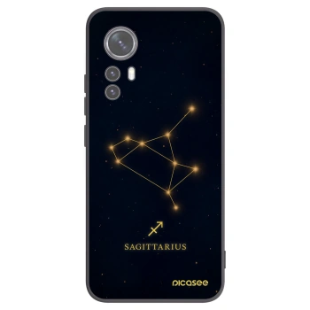 Picasee Μαύρη θήκη σιλικόνης για Xiaomi 12 - SAGITTARIUS