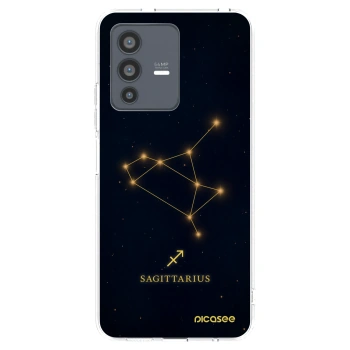 Picasee διαφανής θήκη σιλικόνης Vivo V23 5G - SAGITTARIUS