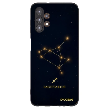 Picasee Μαύρη θήκη σιλικόνης για Samsung Galaxy A13 4G A135 - SAGITTARIUS