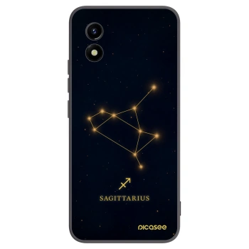 Picasee Μαύρη θήκη σιλικόνης για Vivo Y01 - SAGITTARIUS