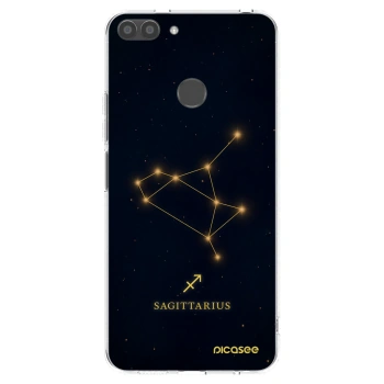 Picasee διαφανής θήκη σιλικόνης Huawei P Smart - SAGITTARIUS