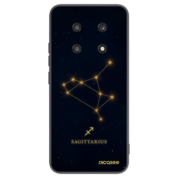 Picasee Μαύρη θήκη σιλικόνης για Honor Magic4 Lite 5G - SAGITTARIUS