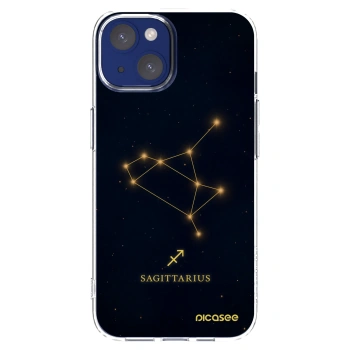 Picasee διαφανής θήκη σιλικόνης Apple iPhone 14 - SAGITTARIUS