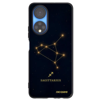 Picasee Μαύρη θήκη σιλικόνης για Honor X7 - SAGITTARIUS