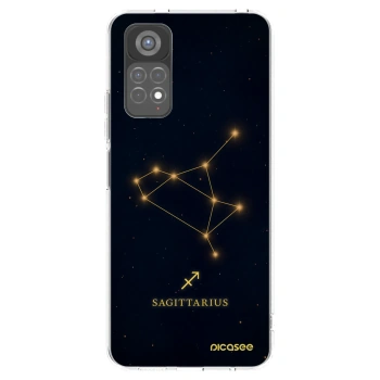 Picasee διαφανής θήκη σιλικόνης Xiaomi Redmi Note 11S 5G - SAGITTARIUS