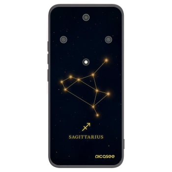 Picasee Μαύρη θήκη σιλικόνης για Honor Magic5 Lite 5G - SAGITTARIUS