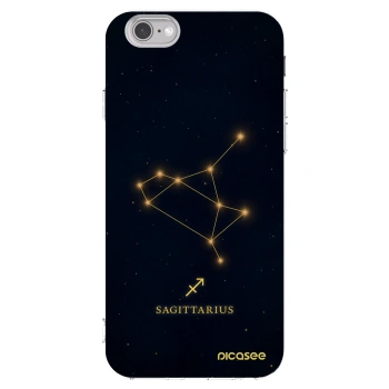 Picasee διαφανής θήκη σιλικόνης Apple iPhone 6/6S - SAGITTARIUS