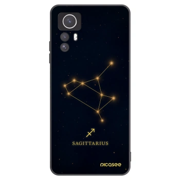 Picasee Μαύρη θήκη σιλικόνης για Xiaomi Redmi Note 12S - SAGITTARIUS