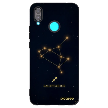 Picasee Μαύρη θήκη σιλικόνης για Huawei Nova 3 - SAGITTARIUS
