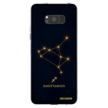 Picasee διαφανής θήκη σιλικόνης Samsung Galaxy S8 G950F - SAGITTARIUS