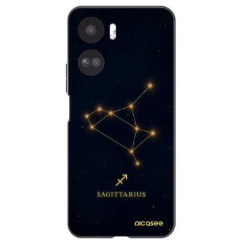 Picasee Μαύρη θήκη σιλικόνης για Honor 90 Lite 5G - SAGITTARIUS