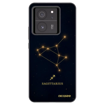 Picasee Μαύρη θήκη σιλικόνης για Xiaomi 13T - SAGITTARIUS