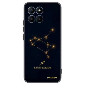 Picasee Μαύρη θήκη σιλικόνης για Honor 70 Lite - SAGITTARIUS