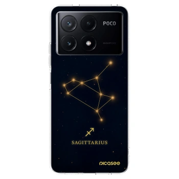 Picasee διαφανής θήκη σιλικόνης Xiaomi Poco X6 Pro - SAGITTARIUS