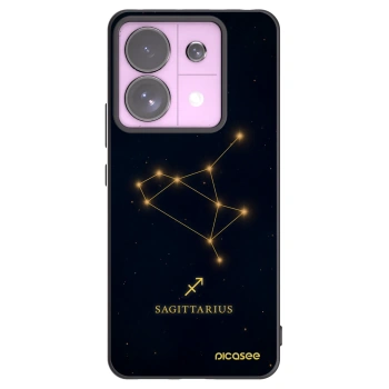 Picasee Μαύρη θήκη σιλικόνης για Xiaomi Redmi Note 13 Pro 5G - SAGITTARIUS