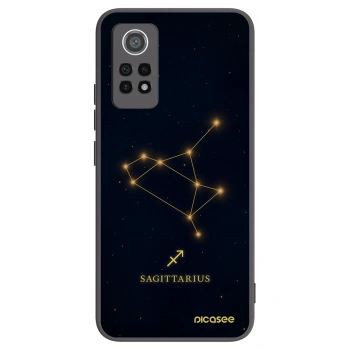 Picasee Μαύρη θήκη σιλικόνης για Xiaomi Redmi Note 12 Pro 4G - SAGITTARIUS