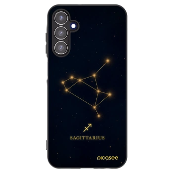 Picasee Μαύρη θήκη σιλικόνης για Samsung Galaxy A15 A156B 5G - SAGITTARIUS
