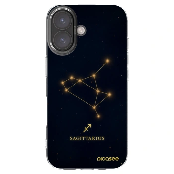 Picasee διαφανής θήκη σιλικόνης Apple iPhone 16 - SAGITTARIUS