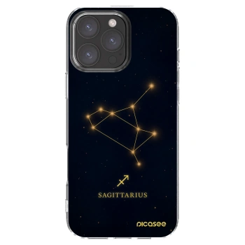 Picasee διαφανής θήκη σιλικόνης Apple iPhone 16 Pro Max - SAGITTARIUS