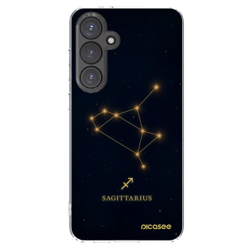 Picasee διαφανής θήκη σιλικόνης Samsung Galaxy S24 FE S721B - SAGITTARIUS