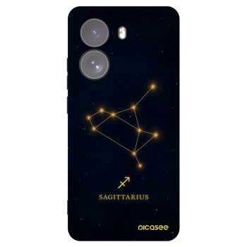 Picasee Μαύρη θήκη σιλικόνης για Xiaomi Poco X7 - SAGITTARIUS