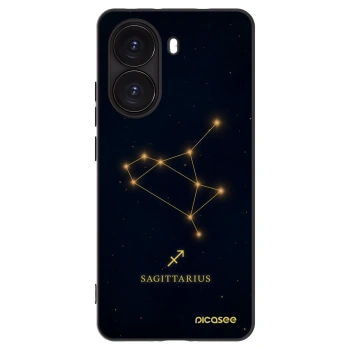 Picasee Μαύρη θήκη σιλικόνης για Xiaomi Poco X7 Pro 5G - SAGITTARIUS
