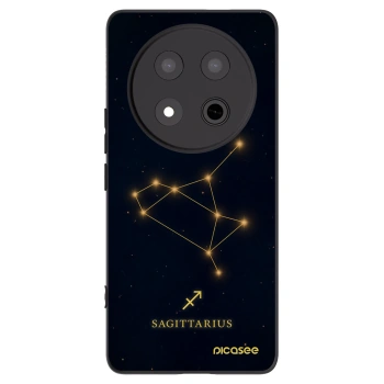 Picasee Μαύρη θήκη σιλικόνης για Honor Magic7 Lite 5G - SAGITTARIUS