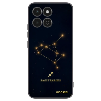Picasee Μαύρη θήκη σιλικόνης για Honor 200 Smart 5G - SAGITTARIUS