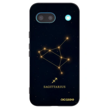 Picasee Μαύρη θήκη σιλικόνης για Google Pixel 8 - SAGITTARIUS