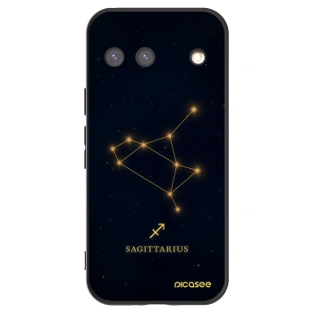 Picasee Μαύρη θήκη σιλικόνης για Google Pixel 9 - SAGITTARIUS