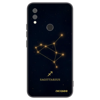 Picasee Μαύρη θήκη σιλικόνης για Xiaomi Redmi Note 7 - SAGITTARIUS