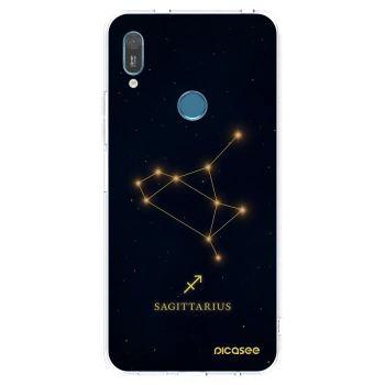 Picasee διαφανής θήκη σιλικόνης Huawei Y6 2019 - SAGITTARIUS