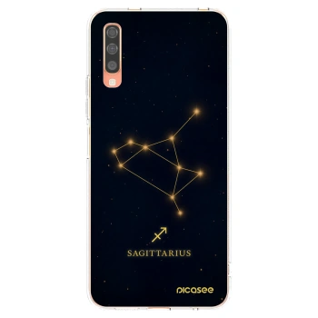 Picasee διαφανής θήκη σιλικόνης Samsung Galaxy A70 A705F - SAGITTARIUS