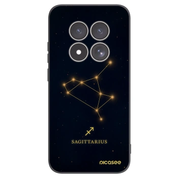 Picasee Μαύρη θήκη σιλικόνης για Xiaomi Redmi Note 15 Pro 4G - SAGITTARIUS