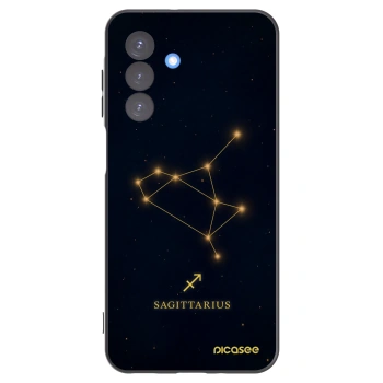 Picasee Μαύρη θήκη σιλικόνης για Samsung Galaxy A17 5G - SAGITTARIUS