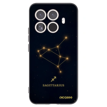 Picasee Μαύρη θήκη σιλικόνης για Xiaomi 15T Pro - SAGITTARIUS
