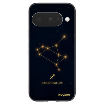 Picasee Μαύρη θήκη σιλικόνης για Google Pixel 10 - SAGITTARIUS