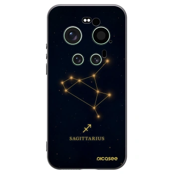 Picasee Μαύρη θήκη σιλικόνης για Xiaomi 17 Ultra - SAGITTARIUS