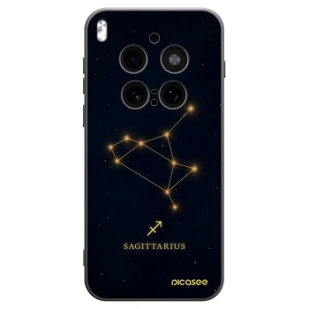 Picasee Μαύρη θήκη σιλικόνης για Vivo X300 Pro - SAGITTARIUS