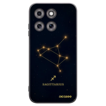 Picasee Μαύρη θήκη σιλικόνης για Motorola Moto G77 - SAGITTARIUS