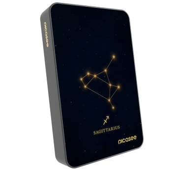 Picasee Powerbank με MagSafe 10 000 mAh Γκρί - SAGITTARIUS
