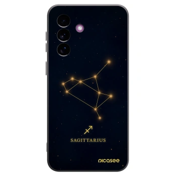 Picasee Μαύρη θήκη σιλικόνης για Samsung Galaxy A37 - SAGITTARIUS