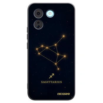 Picasee Μαύρη θήκη σιλικόνης για Xiaomi Redmi Note 17 Pro MAX 5G - SAGITTARIUS