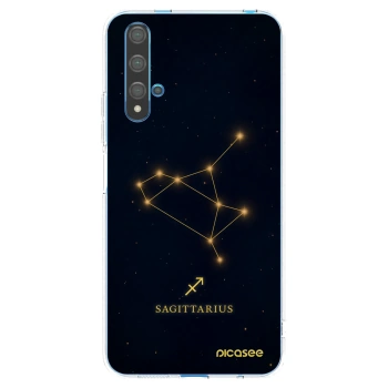 Picasee διαφανής θήκη σιλικόνης Huawei Nova 5T - SAGITTARIUS